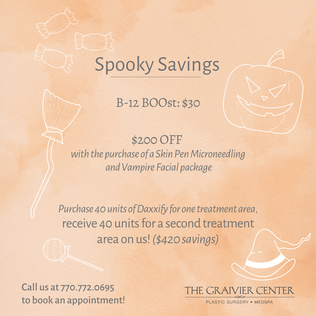 Spooky Savings | The Graivier Center in Alpharetta, GA