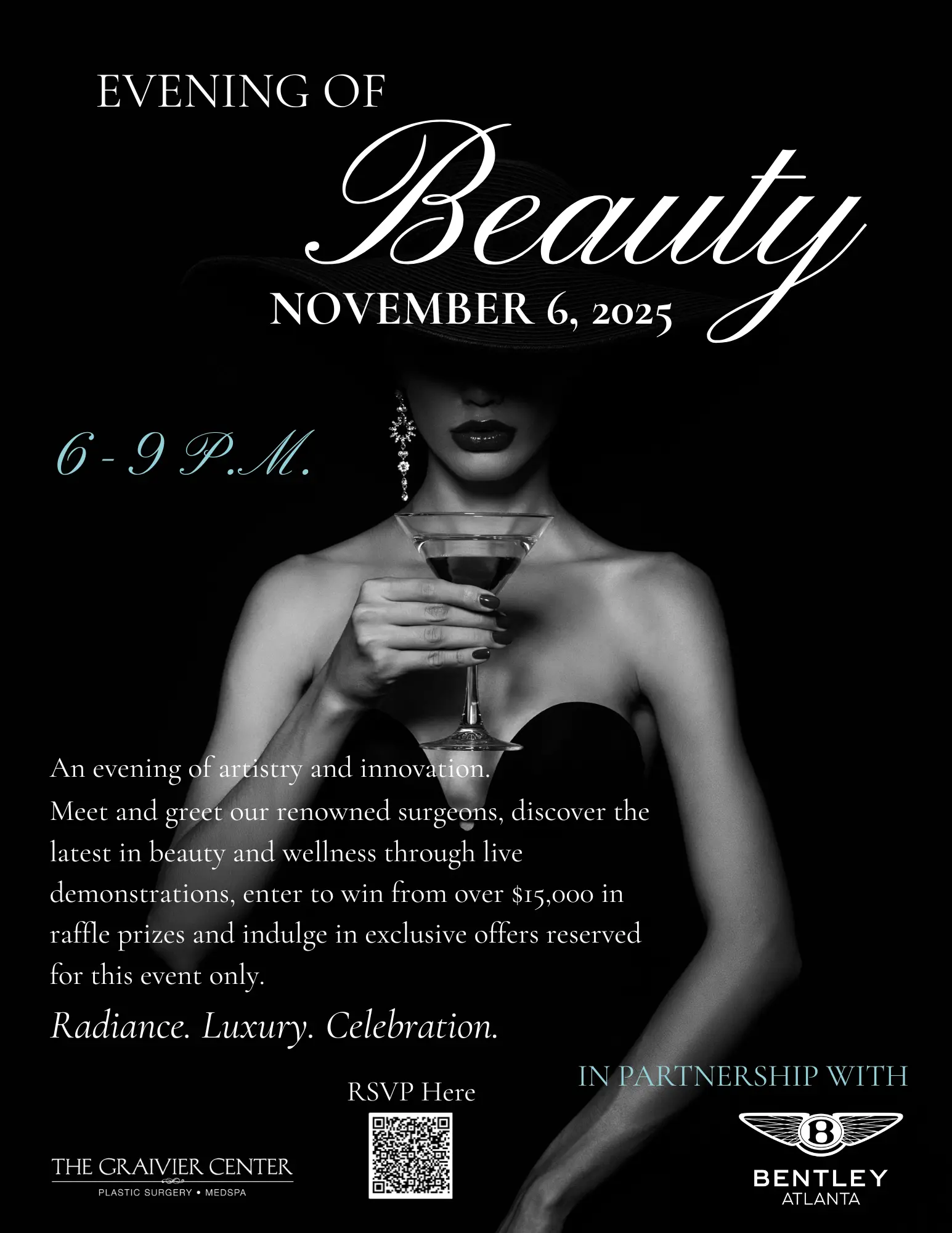 The Graivier Center’s annual Evening of Beauty Event Thursday, November 6, 2025