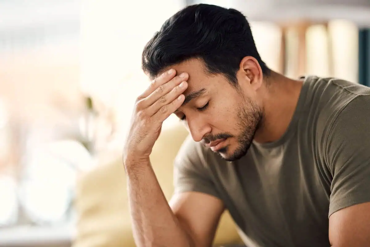 A man is receiving Hormone Replacement Therapy in Alpharetta, GA at The Graivier Center